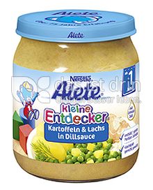 Produktabbildung: Nestlé Alete Kleine Entdecker Kartoffel & Lachs in Dillsauce 250 g