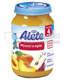 Produktabbildung: Nestlé Alete Pfirsich in Apfel 190 g