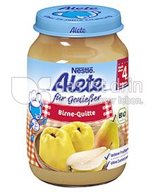 Produktabbildung: Nestlé Alete für Genießer Birne-Quitte 190 g