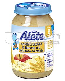 Produktabbildung: Nestlé Alete Apfelstücken & Banane mit Vollkorn-Getreide 190 g