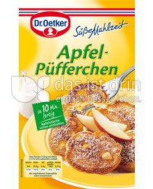 Produktabbildung: Dr. Oetker Apfel-Püfferchen 152 g