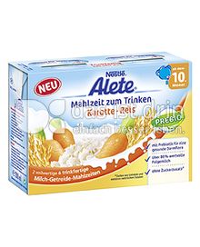 Produktabbildung: Nestlé Alete Mahlzeit zum Trinken Karotte-Reis 400 ml