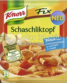 Produktabbildung: Knorr Fix Schaschliktopf 51 g