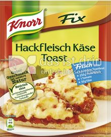 Produktabbildung: Knorr Fix Hackfleisch Käse Toast 54 g