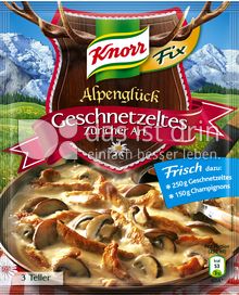 Produktabbildung: Knorr Alpenglück Fix Geschnetzeltes Züricher Art 