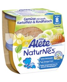 Produktabbildung: Nestlé Alete NaturNes Gemüse mit Lauch, Kartoffeln & Rindfleisch 400 g