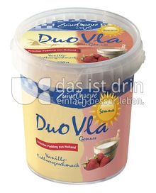 Produktabbildung: Zuivelhoeve Duo Vla Genuss Vanille & Erdbeere 800 g