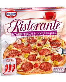 Produktabbildung: Dr. Oetker Ristorante Pizza Pepperoni Salame Piccante 340 g