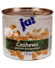 Produktabbildung: ja! Cashews 150 g