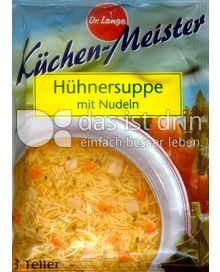 Produktabbildung: Küchen-Meister Hühnersuppe mit Nudeln 66 g