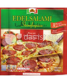 Produktabbildung: Mamma Gina Edelsalami Steinofenpizza 1050 g