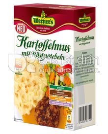 Produktabbildung: Werner's Kartoffelmus mit Röstzwiebeln 6 St.