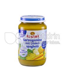 Produktabbildung: Alnatura Gartengemüse mit Dinkelspaghetti 190 g