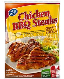 Produktabbildung: New Leaf Chicken BBQ Steaks Goldrush Smoky Barbecue 2,5 kg