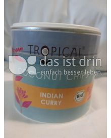 Produktabbildung: Tropicai Coconut Chips Indian Curry 75 g