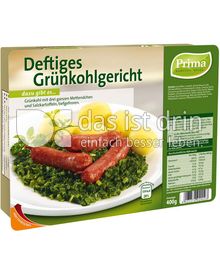 Produktabbildung: Prima Menü Deftiges Grünkohlgericht 400 g