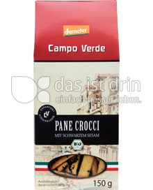 Produktabbildung: Campo Verde Bio Pane Crocci mit schwarzem Sesam 150 g