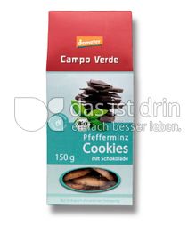 Produktabbildung: Campo Verde Bio Pfefferminz Cookies mit Schokolade 150 g