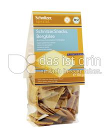 Produktabbildung: Schnitzer glutenfrei Bio Snacks Bergkäse 100 g