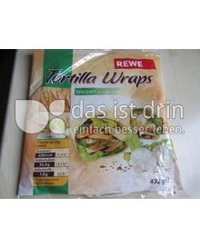 Produktabbildung: REWE Tortilla Wraps 432 g