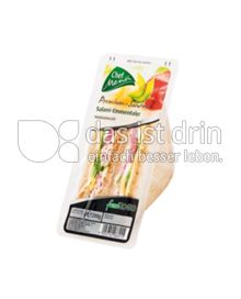 Produktabbildung: Chef Menü Premium Sandwich Salami-Emmentaler 200 g