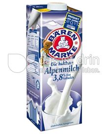 Produktabbildung: Bärenmarke Die haltbare Alpenmilch 3,8% Fett 1 l