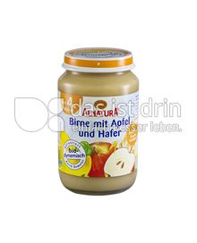 Produktabbildung: Alnatura Birne mit Apfel und Hafer 250 g