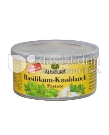 Produktabbildung: Alnatura Basilikum-Knoblauch Pastete 125 g