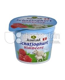 Produktabbildung: Alnatura Schafjoghurt Himbeere 120 g