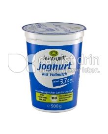 Produktabbildung: Alnatura Joghurt aus Vollmilch 500 g