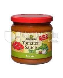 Produktabbildung: Alnatura Tomaten Sauce Kräuter 350 ml