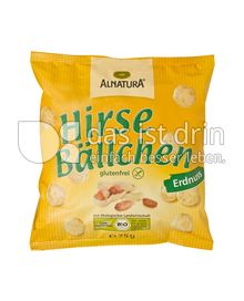 Produktabbildung: Alnatura Hirse Bällchen Erdnuss 75 g