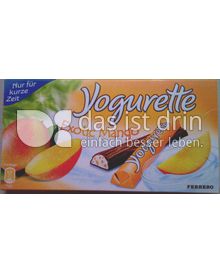Produktabbildung: Yogurette Exotic Mango 100 g