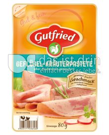 Produktabbildung: Gutfried Geflügel-Kräuterpastete 80 g