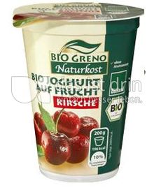 Produktabbildung: Bio Greno Naturkost Bio Joghurt auf Frucht Kirsche 200 g