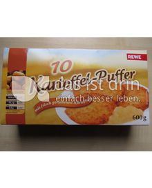 Produktabbildung: REWE 10 Kartoffel-Puffer 600 g