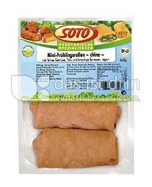 Produktabbildung: SOTO vegetarische Spezialitäten Mini-Frühlingsrollen "china" 200 g
