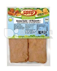 Produktabbildung: SOTO vegetarische Spezialitäten Gemüse-Tasche mit Mozzarella 220 g