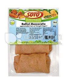 Produktabbildung: SOTO vegetarische Spezialitäten Rollini "Mozzarella" 150 g