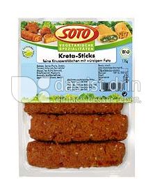 Produktabbildung: SOTO vegetarische Spezialitäten Kreta-Sticks 175 g