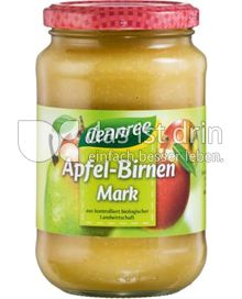 Produktabbildung: dennree Apfel-Birnen-Mark 360 g