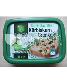 Produktabbildung: Bio Sonne Bio-Brotaufstrich Kürbiskern Grünkern 125 g
