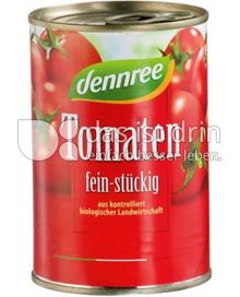 Produktabbildung: dennree Tomaten fein-stückig 400 g