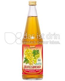 Produktabbildung: Beutelsbacher Traubensaft Weiß Chardonnay 0,7 l