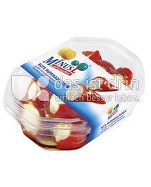 Produktabbildung: MinusL Rote Paprikaglocken gefüllt mit laktosefreiem Frischkäse Doppelrahmstufe 200 g