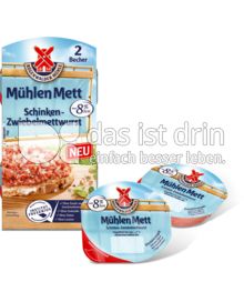 Produktabbildung: Mühlen Mett Schinken-Zwiebelmettwurst 