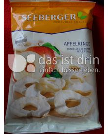 Produktabbildung: Seeberger Apfelringe 80 g