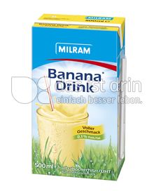 Produktabbildung: MILRAM Banana Drink 500 ml