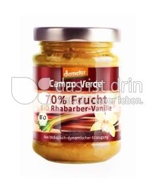 Produktabbildung: Campo Verde 70% Frucht Rhabarber-Vanille 200 g