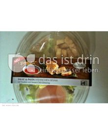 Produktabbildung: Saladinettes Salat & Pasta Hähnchen-Sesam mit Sweet Chili Dressing. 350 g